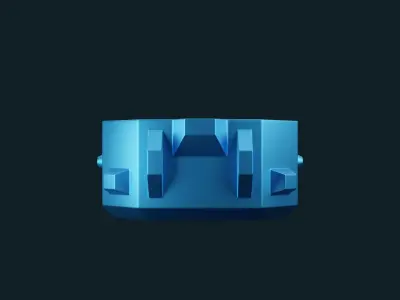 Sci fi Object 1 3D print model