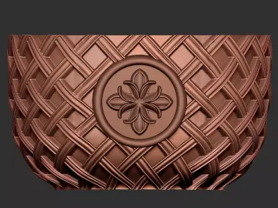 cullman church pillar 3D model