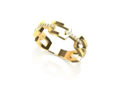 Link Ring 3D print model purchase
