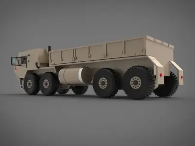 Oshkosh Military Vehicle 3D model