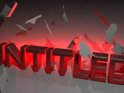 logo blender Free 3D model