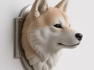 Shiba Inu 3D print model
