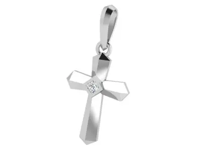 Cross Pendant 3836 3D print model