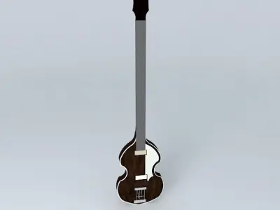 Hofner Bass 3D model