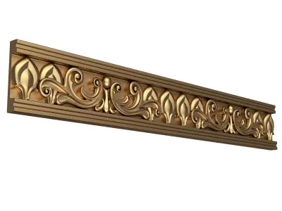 Ornament Element Molding 027 Low-poly 3D model