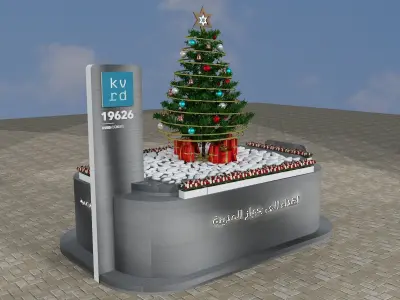 Street Square Design a269c  3D model