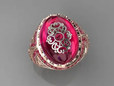 man ring mk0001 3D print model