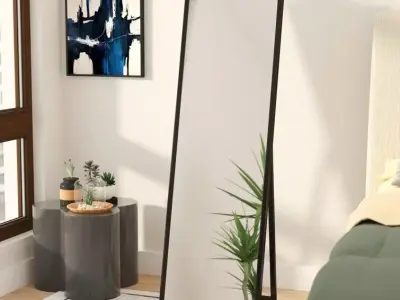 Mcgary Freestanding Modern Contemporary Full Length Mirror Free 3D model