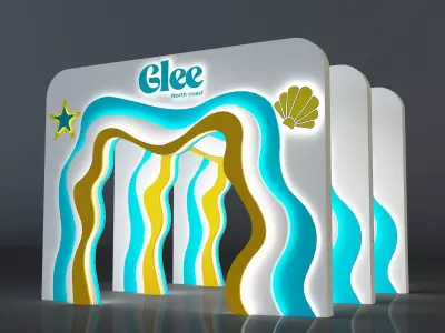  Event Gate Counter Exhibition Entrance Design a669b 3D model