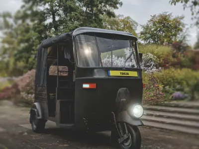 Tuk Tuk Rickshaw   3D model