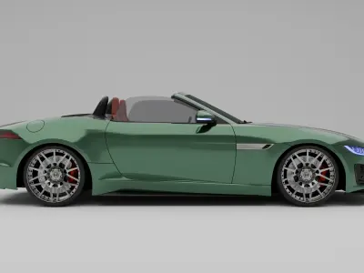 Jaguar F-Type 3D model