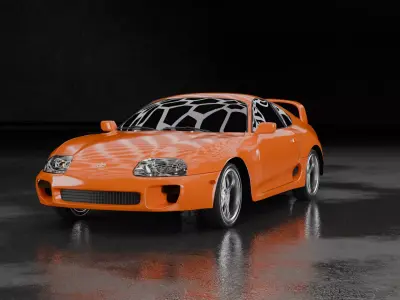 Toyota Supra  3D model