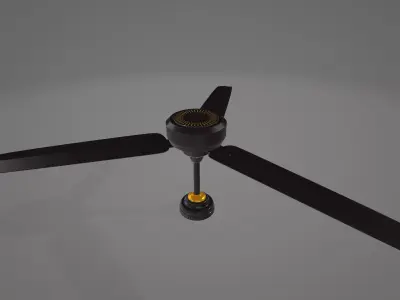 Ceiling Fan King Model 3D model