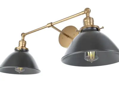 Tube Vanity Lamp 3D model