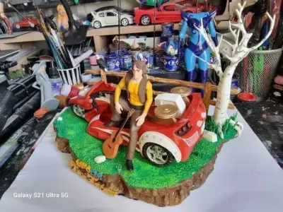 Duke Fleed Buggy - Grendizer 3D print model