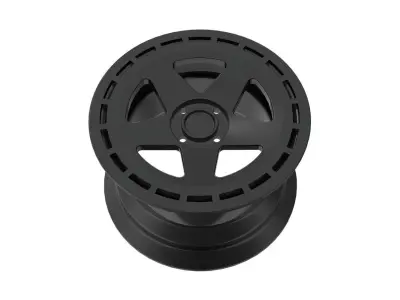 AMG car rim design 3D print model