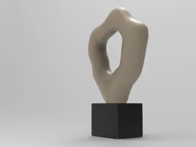 Pino Vase Low-poly 3D model