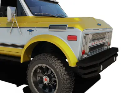 1972 Chevrolet C50 3D model