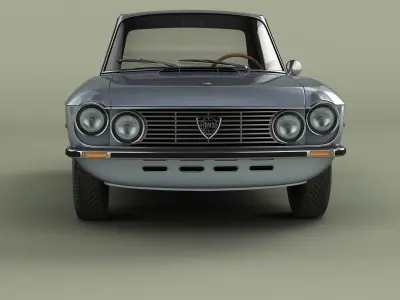Lancia Fulvia Coupe series 2 3D model