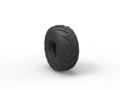 Wheel from Argo 3D print model