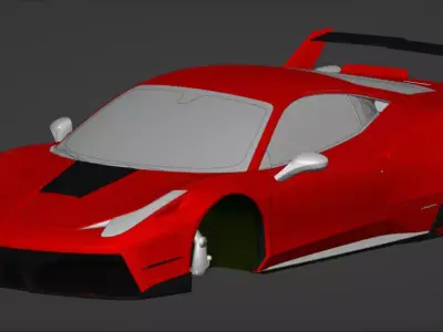 Ferrari 458 Italia F142 Misha Design Bodykit 3D model
