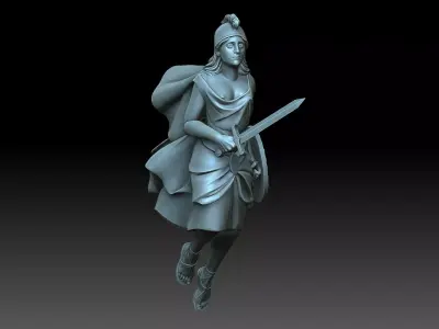 Galyunny figure 3D print model