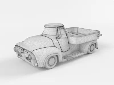 Pick-R-Up Truck Fallout 4 3D print model