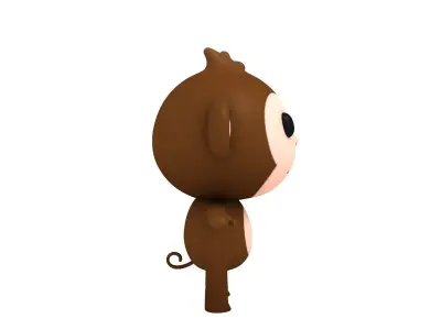 Little Monkey 3D model