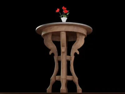 small table Free 3D model buy