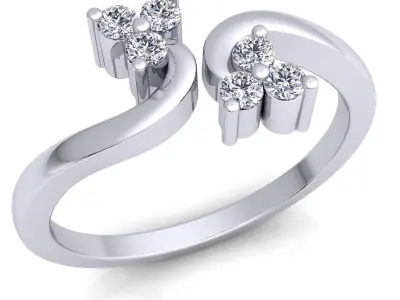 Diamond Ring 3d Model print  3D print model purchase