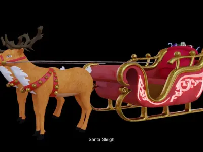 Christmas Collation 3D Model Collection