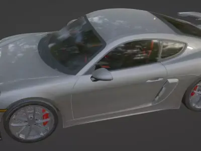 Porsche 718 Cayman Gt4 Rs 3D model