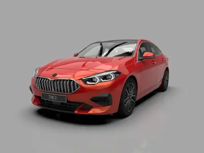 2 Series Gran Coupe F44  Organizing 3D model