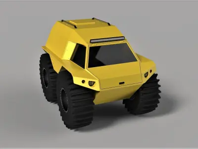 THOR Ultimate ATV 3D model