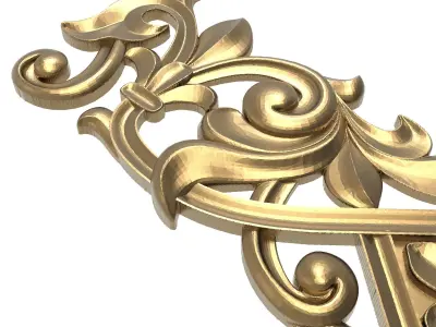  decorative pattern ready for 3D printing 3D model 364