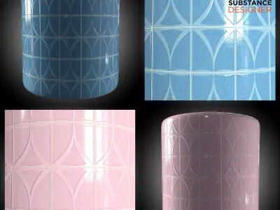 Bathroom Tiles Texture