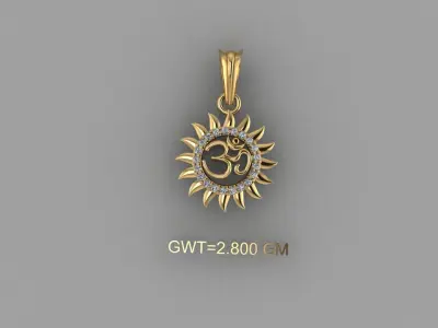 FASHION  PENDANT 3D model