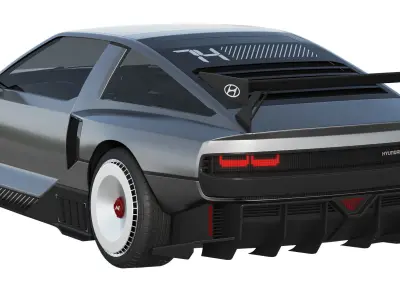 Hyundai N Vision 74 3D model