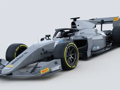 Dallara F2 2022 3D model