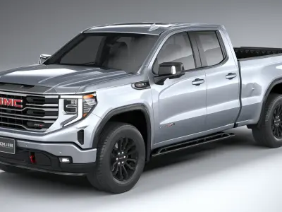 GMC Sierra AT4X double cab 2022 3D model