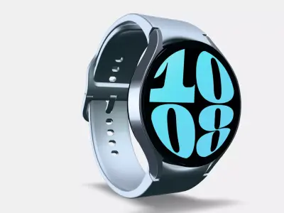 Samsung Galaxy Watch 6 LTE 44mm - silver 3D model