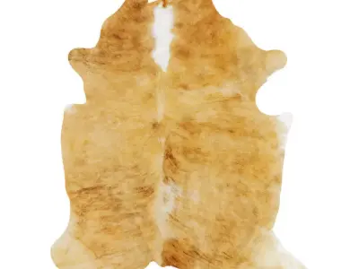 Animal skin rug 06 3D model