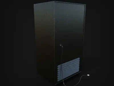 Vending Machine Low-poly 3D model