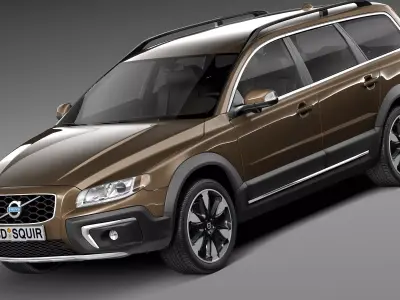 VOLVO XC70 2014 3D model