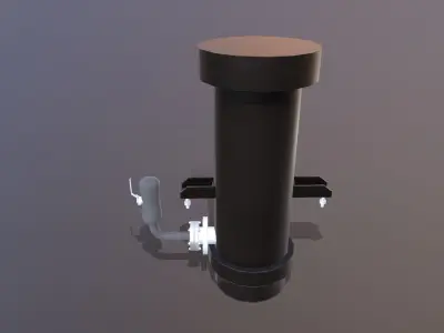 Self Cleaning Filter Low-poly 3D model
