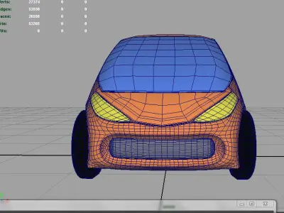 Concept Car Google 2 point 0 3D model