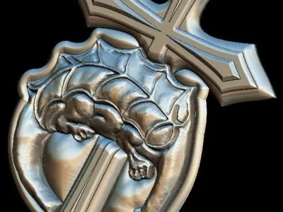 Order of the Dragon for CNC 3D Router  3D print model