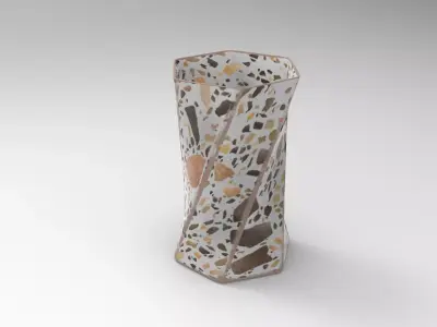 Koal Vase Low-poly 3D model