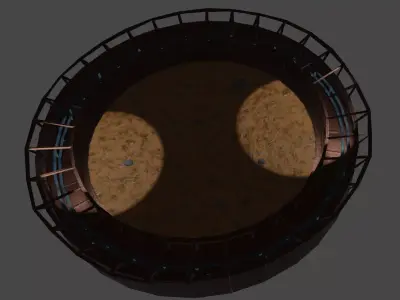 Gladiator arena Free 3D model