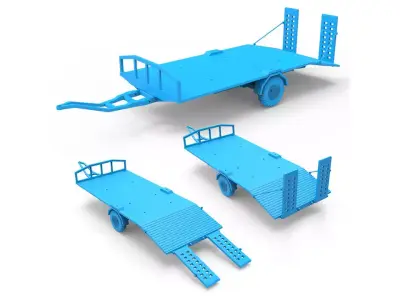 Trailer toy 3D print model